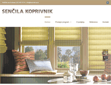 Tablet Screenshot of koprivnik-sp.si